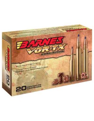 Barnes Ammo Vor-tx .308 Win - 168gr Ttsx Bt 20-pack