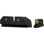 Xs R3d Cz P10 Green Tritium - Set Green Front Focus Ring