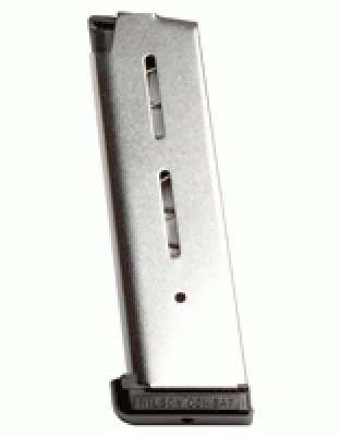 Wilson Magazine 1911 .45acp - 8-rds. W-std Pad Stainless