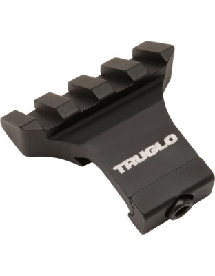 Truglo 1-piece Picatinny Riser - Mount 45 Degree Offset Mount