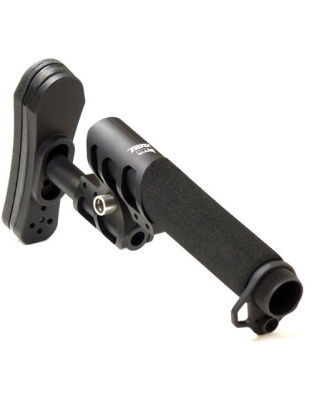 Odin Stock Zulu 2.0 W-padded - Buffer Tube Black For Ar-15