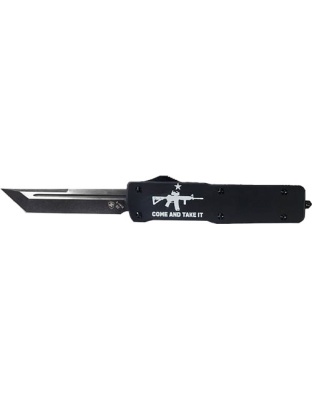 Templar Knife Slim Zinc Otf - Come & Take It Ar 3.5" D2 Tnto