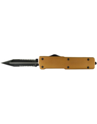 Templar Knife Large Otf Bronze - 3.5" Black Dagger Aluminum Hnd