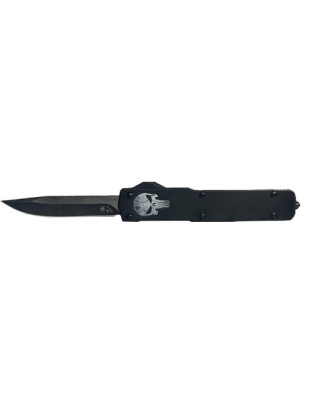 Templar Knife Slim Otf Fallen - 3.5" D2 Black Drop Pt Alum Hnd