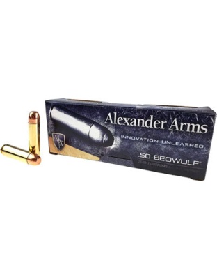 Alexander Ammo .50 Beowulf - 350gr. Fmj-tc 20-pack