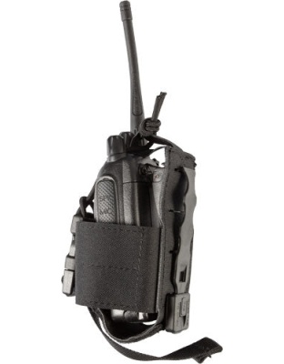 Grey Ghost Gear Radio Pouch - Small Laminate Black