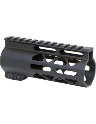 Guntec Air-lok Handguard - 5" M-lok Black