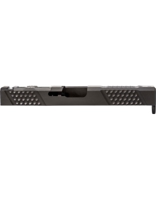 Grey Ghost Prec Glock 17 Slide - Gen 5 V1 W-pro Cut Black<