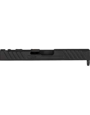 Grey Ghost Prec Glock 19 Slide - Gen 4 V3 W-pro Cut Black