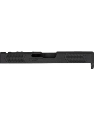 Grey Ghost Prec Glock 19 Slide - Gen 4 V4 W-pro Cut Black