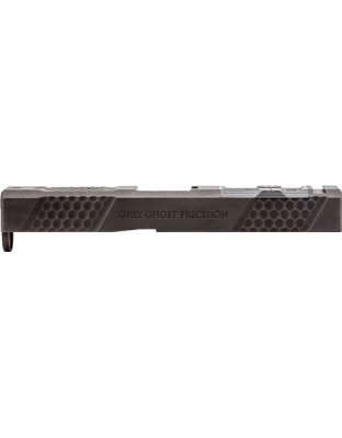 Grey Ghost Prec Glock 19 Slide - Gen 5 V2 W-pro Cut Black<