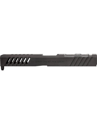 Grey Ghost Prec Glock 17 Slide - Gen 3 V1 W-pro Cut Black