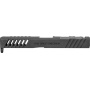 Grey Ghost Prec Glock 17 Slide - Gen 4 V1 W-pro Cut Black
