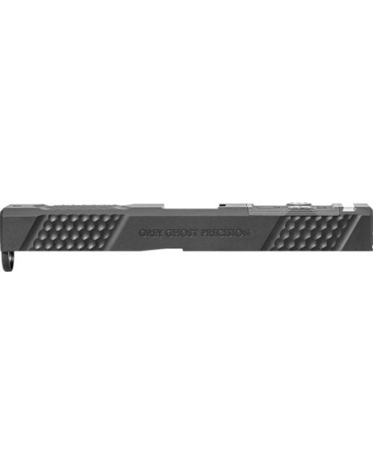 Grey Ghost Prec Glock 17 Slide - Gen 4 V2 W-pro Cut Black