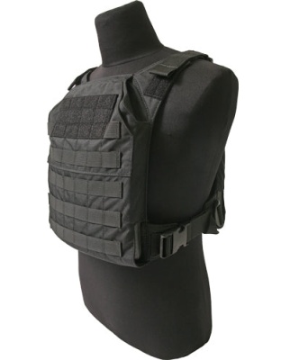 Grey Ghost Gear Minimalist - Plate Carrier Black