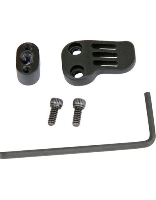 Guntec Ar Extended Mag Catch - Paddle Release Black
