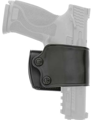 Galco Yaqui Belt Slide Holster - Rh 1911's Up To 5" Black