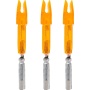 Lumenok Lighted Nock - X-series Hd Orange 3pk