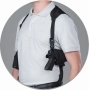 Bulldog Deluxe Hztl-shoulder - Hlstr Ambi 2.5-3.75" Bbl's Blk