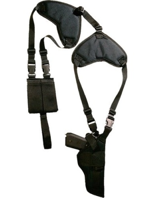 Bulldog Deluxe Vert-shoulder - Hlstr Rh-lh S&w K-l-n 5-6" Bbl