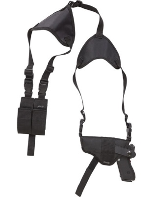 Bulldog Deluxe Hztl-shoulder - Hlstr Ambi Sub Compt 2-3." Blk