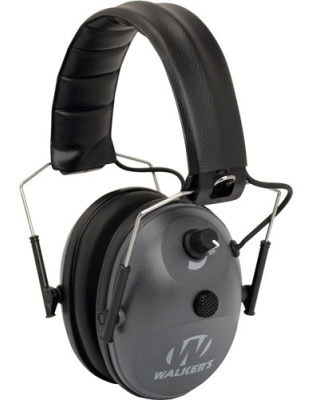 Walkers Muff Electronic 1-mic - 4x Enhancement 22db Grey