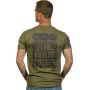 Nine Line Apparel Warheads On - Forheads Men's T-shirt Grn Lrg