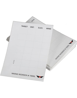 Warne Skyline Precision Data - Card Label Refills 50 Pack