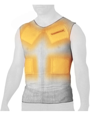 Underwarmer Heated Pullover - Shirt 8 Heat Elements Medium!