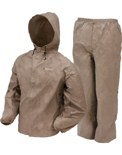 Frogg Toggs Rain Suit Mens - Ultra-lite-2 X-large Khaki