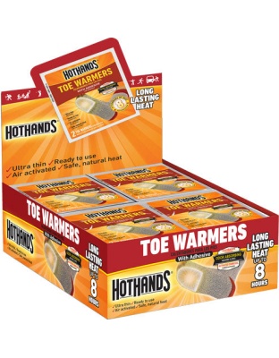 Hothands Toe Warmers 40 Pair - 8 Hour W- Adhesive