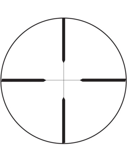 Tasco Scope Rimfire 3-9x40 - Truplex Reticle W-rings Matte