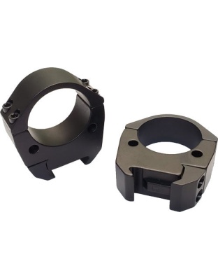 Talley Rings High 1" Modern - Sporting Rifle Black