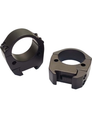 Talley Rings Med 1" Modern - Sporting Rifle Black
