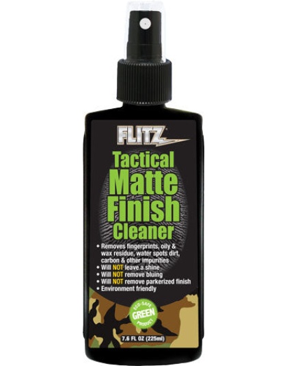 Flitz Tactical Matte Finish - Cleaner 225ml 7.6 Oz Spray