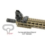 Utg Swivel Adaptor Offset - Picatinny Accepts Qd Swivels