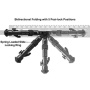 Utg Bipod Recon Flex M-lok - Matte Blk Center H 5.7"-8"
