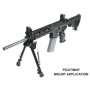Utg Bipod Tactical Op 8-12.4" - Picatinny Mount W-stud Adapter