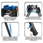 Utg Bipod Tactical Op 8-12.4" - Picatinny Mount W-stud Adapter