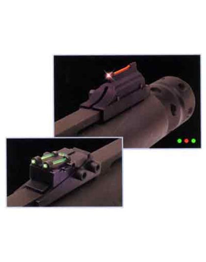 Truglo Sight Set Gobble-dot - Pro Series 5-16" Rib Red-green