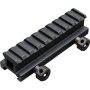 Truglo 1-piece Picatinny Riser - Mount 3-4" Rise 4" Length