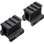 Truglo 2-piece Picatinny Riser - Mount 1" Rise 1.36" Length