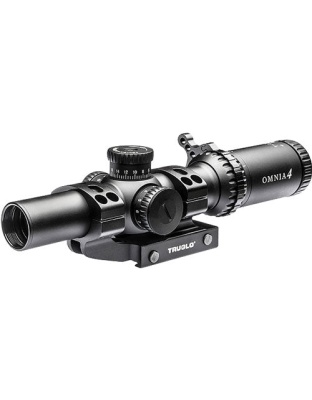 Truglo Omnia 1-4x24mm Scope - 30mm Tube Ir Sp W-1pc Mount Do