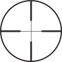 Truglo Scope Trushot 3-9x40mm - Duplex W-weaver Rings Black