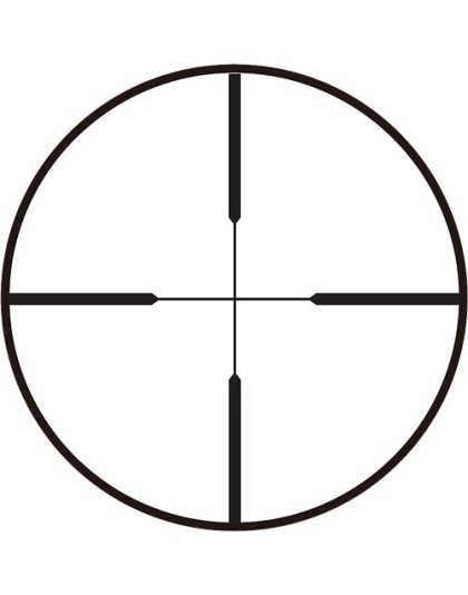 Truglo Scope Buckline 4x32mm - Duplex Black W-weaver Rings