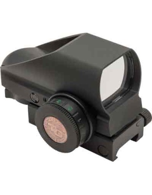 Truglo Tru-brite Red-green - Sight 4-reticle Black Matte