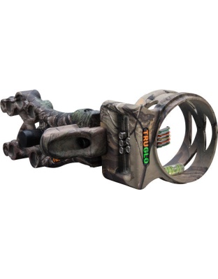 Truglo Bow Sight Carbon Xs - Xtreme 5-pin .019dia Rt-xtra