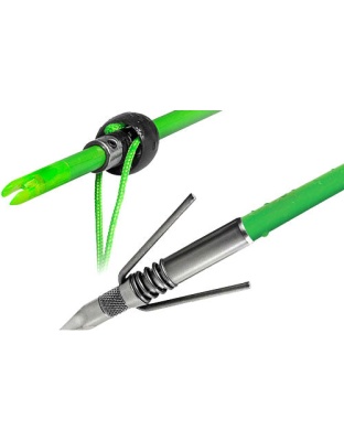 Truglo Bowfishing Speed Shot - Arrow W-spring Fshr Pnt & Slde