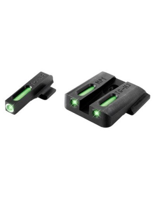 Truglo Sight Set S&w M&p - Tfx Tritium-fiber Optic Green