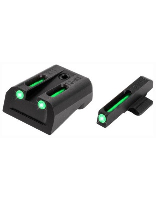 Truglo Sight Set Kimber Pistol - Tritium-fiber Optic Green